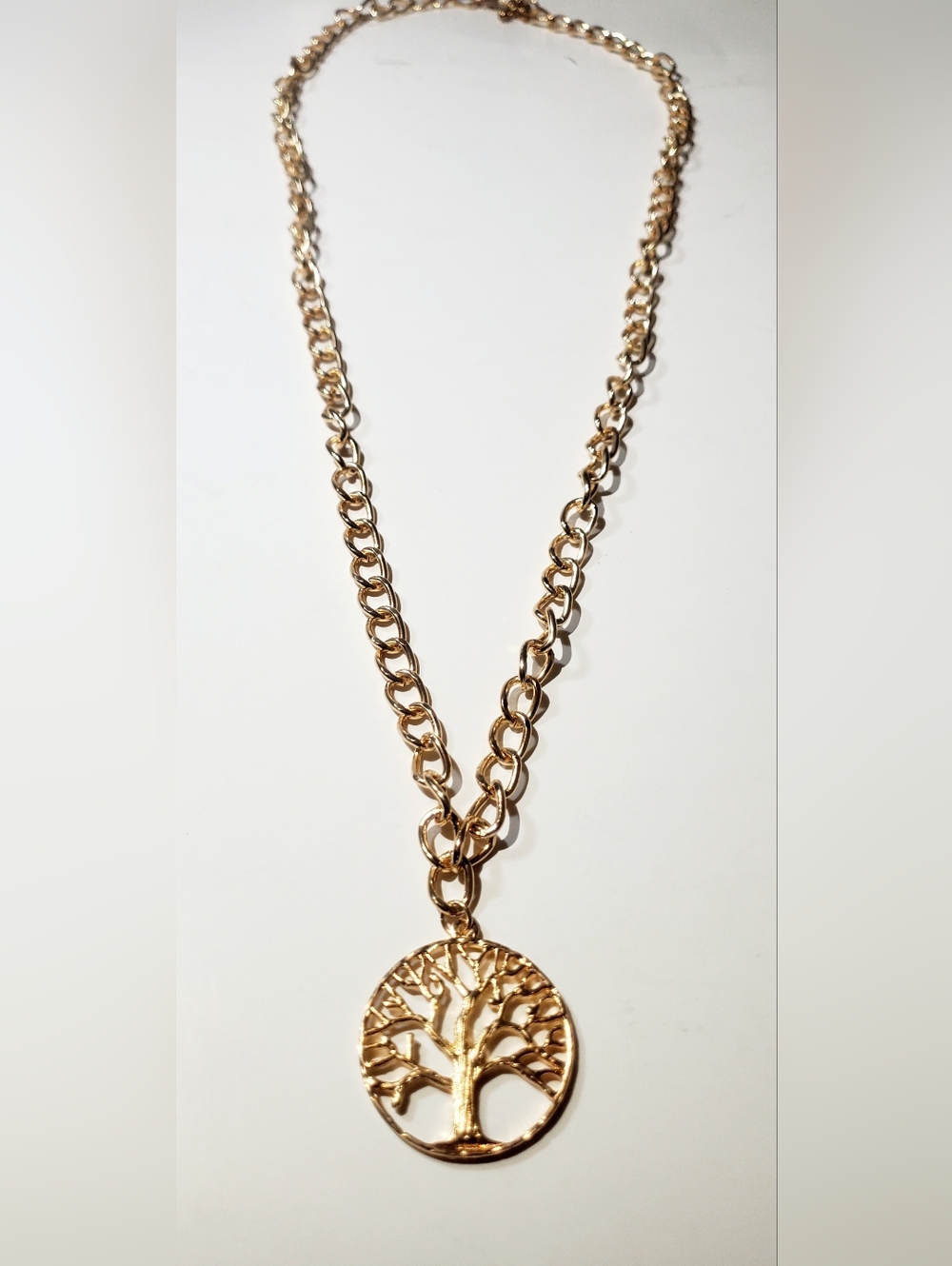 Gold Tree of Life Pendant Necklace - Women Jewelry